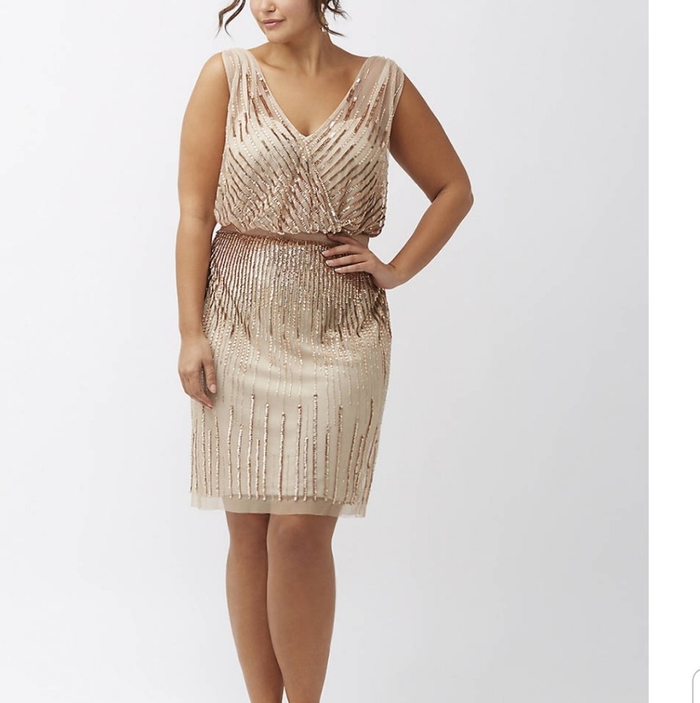 Sequined Sleeveless Dress